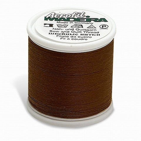 AEROFIL NO. 120 BROWN 440YD/400M MADEIRA THREAD POLYESTER