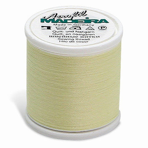 AEROFIL NO. 120 PALE YELLOW 1100YD/1000M MADEIRA THREAD POLYESTER