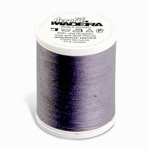 AEROFIL NO. 120 GRAY 1100YD/1000M MADEIRA THREAD POLYESTER