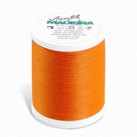 AEROFIL NO. 120 PUMPKIN 1100YD/1000M MADEIRA THREAD POLYESTER