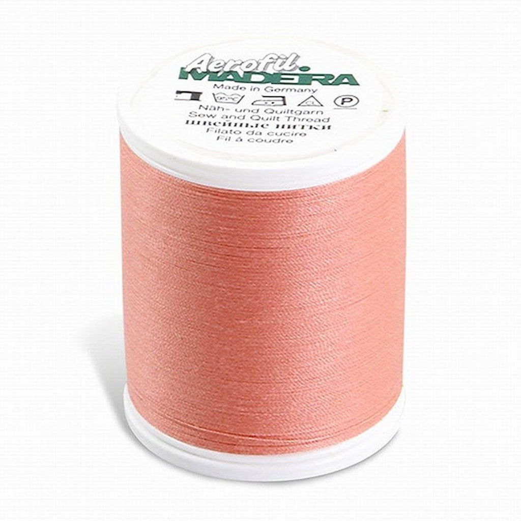 AEROFIL NO. 120 LIGHT SALMON 1100YD/1000M MADEIRA THREAD POLYESTER