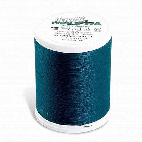AEROFIL NO. 120 TEAL 1000YD/1000M MADEIRA THREAD POLYESTER