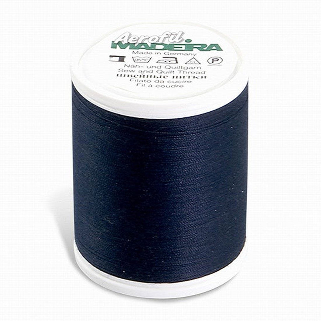AEROFIL NO. 120 NAVY 1100YD/1000M MADEIRA THREAD POLYESTER