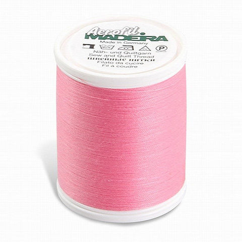 AEROFIL NO. 120 PINK 1100YD/1000M MADEIRA THREAD POLYESTER