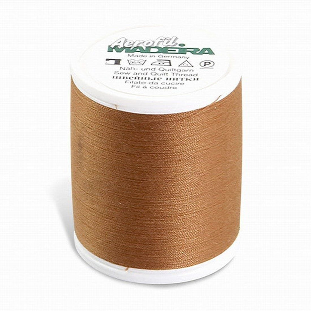AEROFIL NO. 120 BROWN 1100YD/1000M MADEIRA THREAD POLYESTER