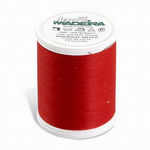 AEROFIL NO. 120 DEEP RED 1100YD/1000M MADEIRA THREAD POLYESTER