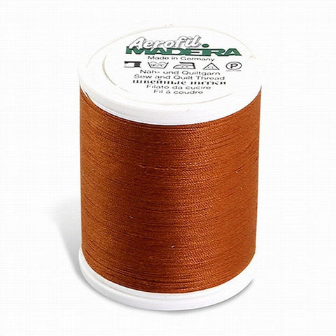 AEROFIL NO. 120 BROWN 1100YD/1000M MADEIRA THREAD POLYESTER