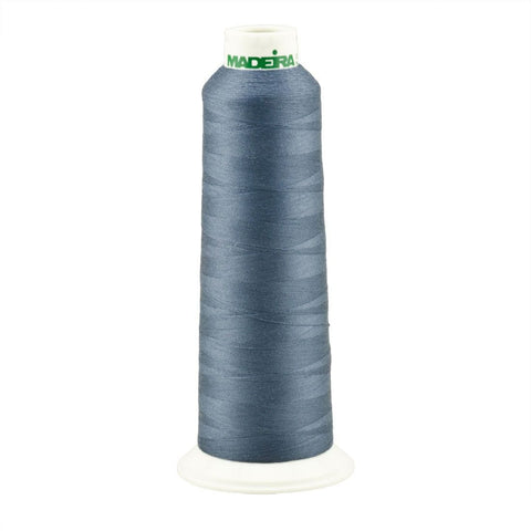 Madeira Blue Steel Aeroquilt 3000 Yard Cone Poly Quilting Thread