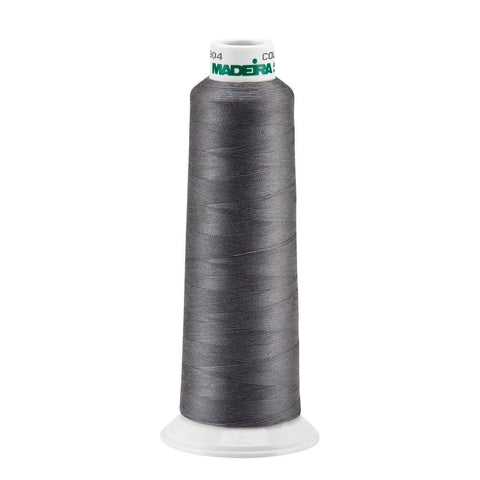 Madeira Steel Grey Aeroquilt 3000 Yd Cone Poly Quilting Thread