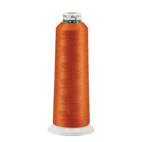 Madeira Pumpkin Aeroquilt 3000 Yd Cone Poly Quilting Thread