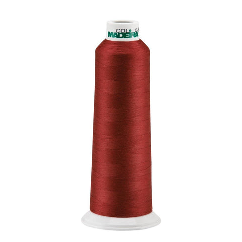 Madeira Burgundy Aeroquilt 3000 Yd Cone Poly Quilting Thread