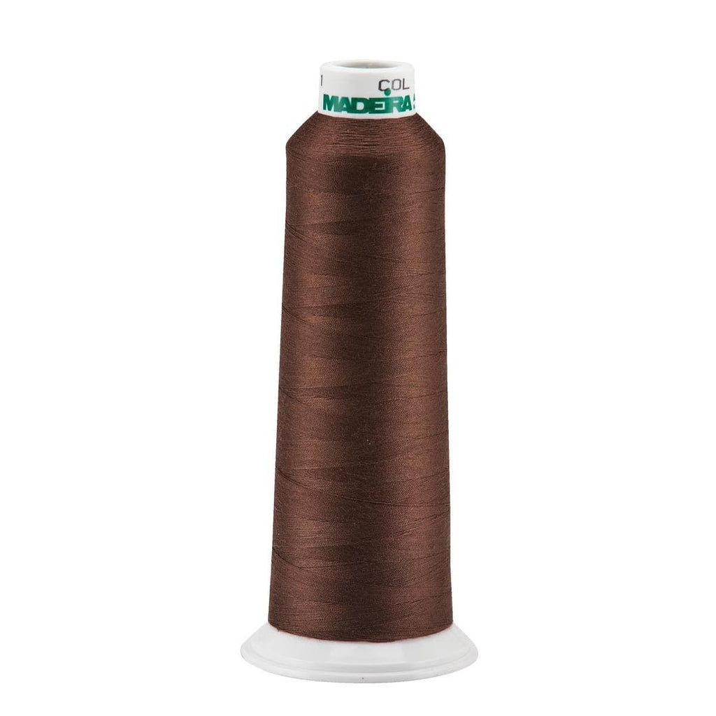 Madeira Brown Aeroquilt 3000 Yd Cone Poly Quilting Thread