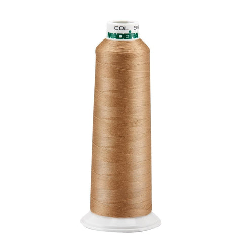 Madeira Sandstone Aeroquilt 3000 Yd Cone Poly Quilting Thread