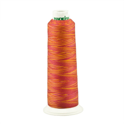 Madeira Coral Fish Aeroquilt 3000 Yard Cone Variegated Poly Quilting Thread