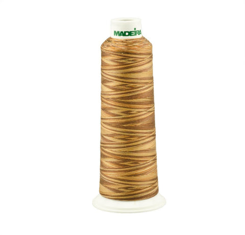 Madeira Cappucino Aeroquilt 3000 Yard Cone Variegated Poly Quilting Thread