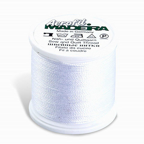 AEROFIL NO.35 WHITE 110YD/100M MADEIRA THREAD POLYESTER