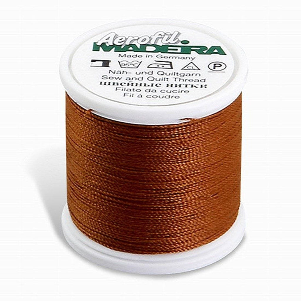 AEROFIL NO.35 BROWN 110YD/100M MADEIRA THREAD POLYESTER