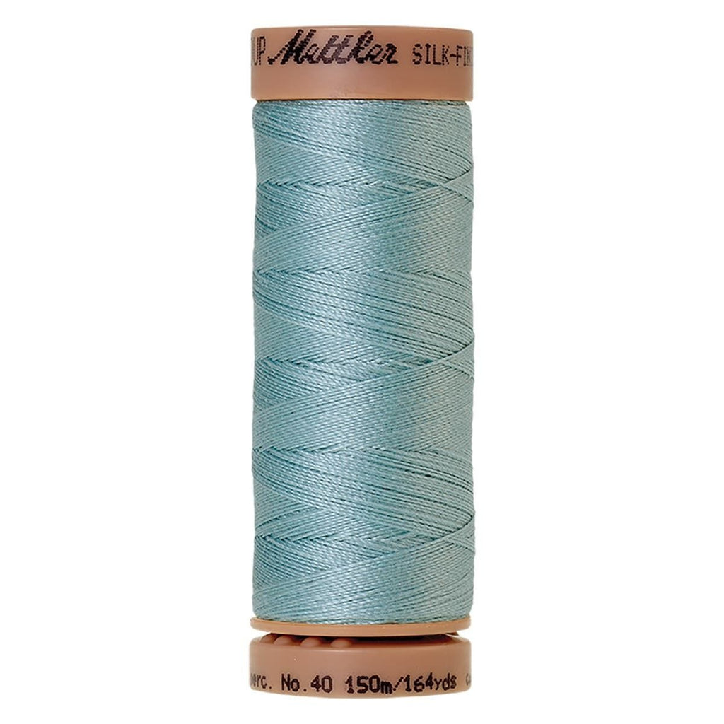 Mettler Silk-Finish Cotton Thread Rough Sea 164yd 40wt 5 Spools Per Box