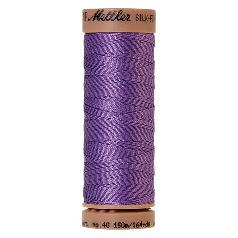 Mettler Silk-Finish Cotton Thread English Lavendar 164yd 40wt 5 Spools Per Box