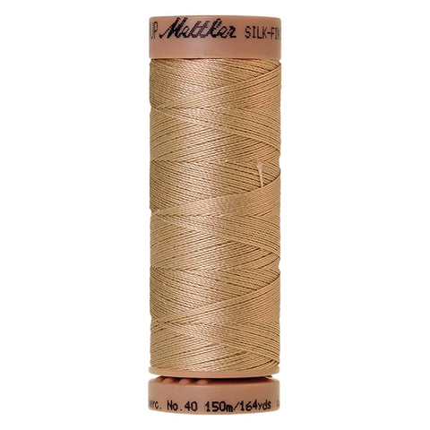 Mettler Silk-Finish Cotton Thread Oat Flakes 164yd 40wt 5 Spools Per Box