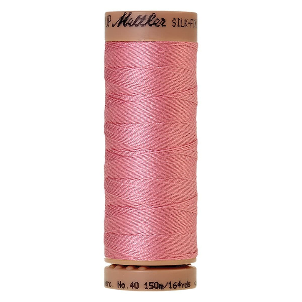 Mettler Silk-Finish Cotton Thread Rose Quartz 164yd 40wt 5 Spools Per Box