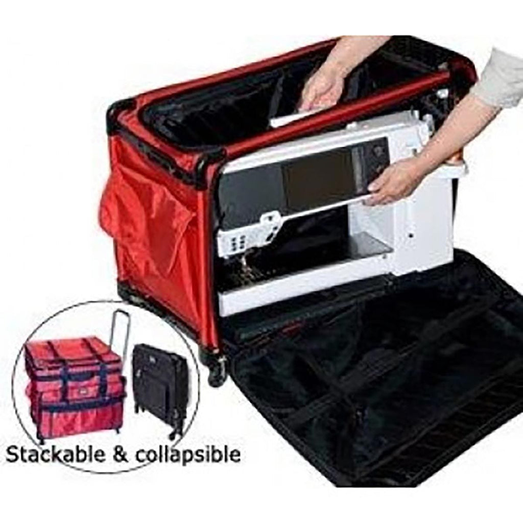 Tutto 28 Inch Machine On Wheels Color Red With XL Wheels