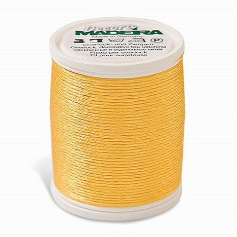 DECORA NO. 6 SUNFLOWER 110YD/100M MADEIRA THREAD RAYON