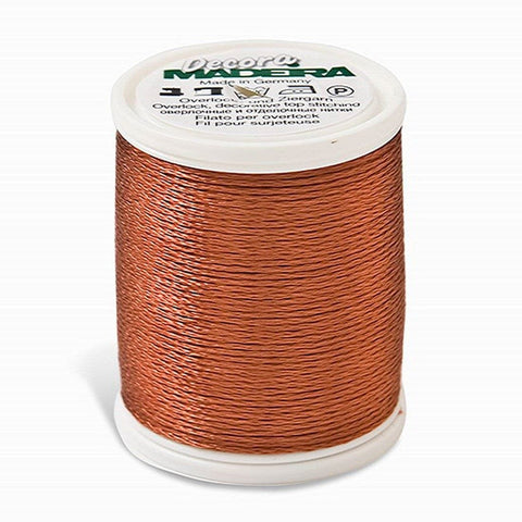 DECORA NO. 6 COCOA 110YD/100M MADEIRA THREAD RAYON