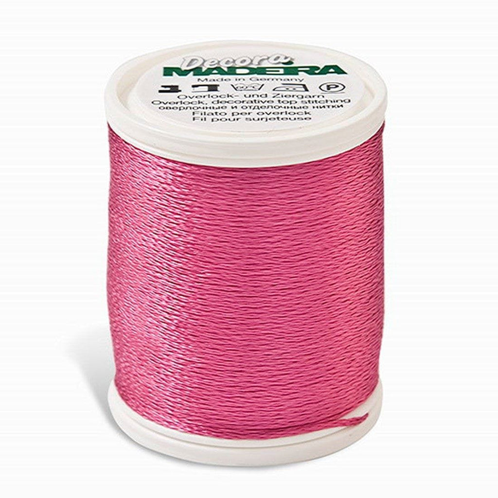 DECORA NO. 6 WILD BERRY 110YD/100M MADEIRA THREAD RAYON