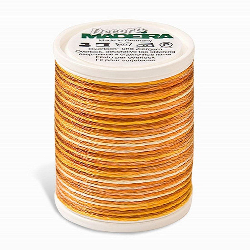 DECORA NO. 6 SUNSET 110YD/100M MADEIRA THREAD RAYON