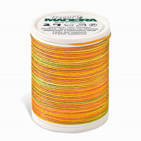 DECORA NO. 6 SUNRISE 110YD/100M MADEIRA THREAD RAYON VARIGATED