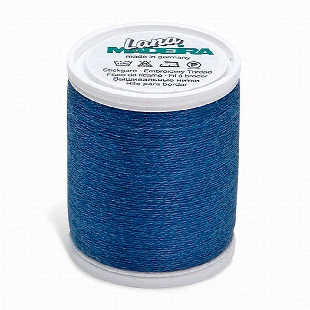 LANA NO. 12 COBALT BLUE 220YD/200M MADEIRA THREAD WOOL ACRYLIC