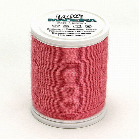 LANA NO. 12 PINK 220YD/200M MADEIRA THREAD WOOL ACRYLIC