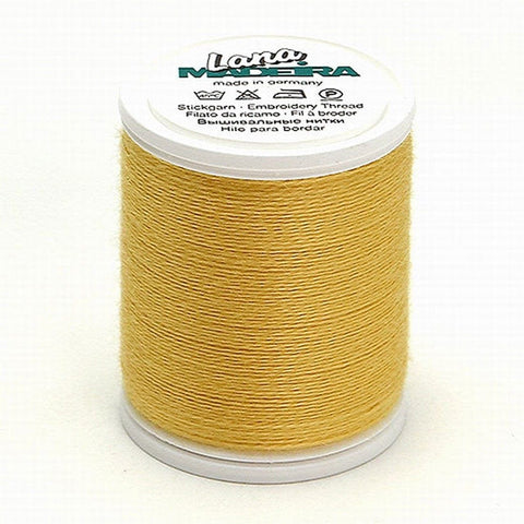 LANA NO. 12 YELLOW SUNFLOWER 220YD/200M MADEIRA THREAD EMBROIDERY 220YD