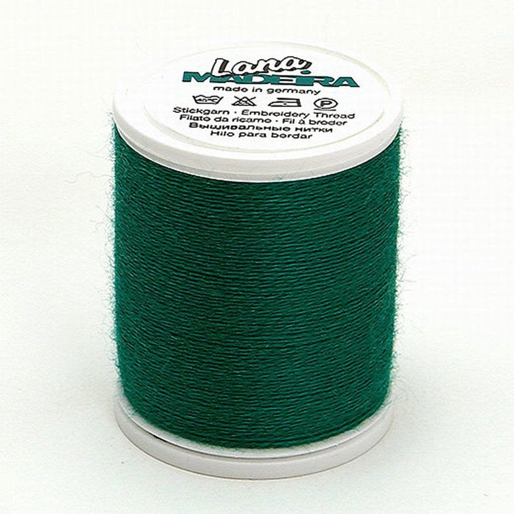 LANA NO. 12 EMBROIDERY GREEN 220YD/200M MADEIRA THREAD GREEN 220YD