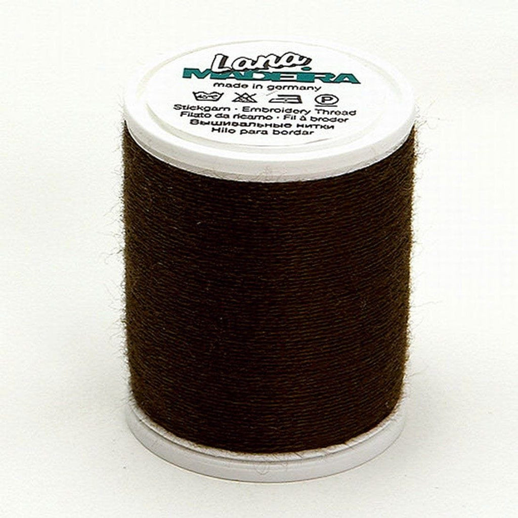 LANA NO. 12 DARK BROWN 220YD/200M MADEIRA THREAD DARKBROWN 220YD