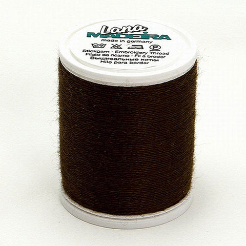 LANA NO. 12 DARK BROWN 220YD/200M MADEIRA THREAD DARKBROWN 220YD