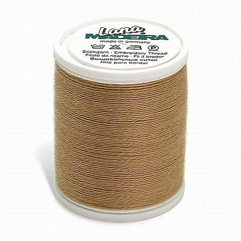 LANA NO. 12 TAN 220YD/200M MADEIRA THREAD TAN 220YD