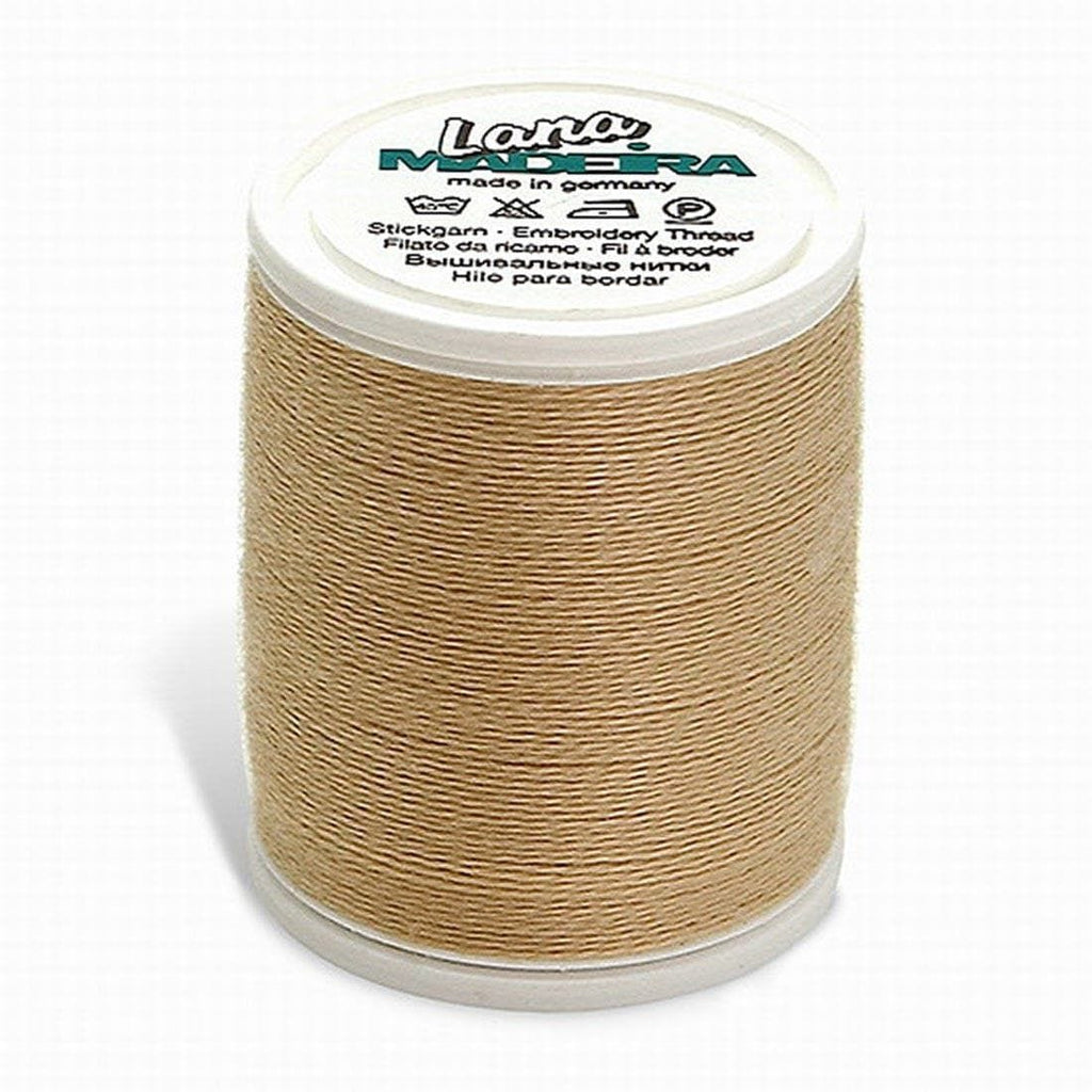 LANA NO. 12 DARK CREAM 220YD/200M MADEIRA THREAD WOOL ACRYLIC