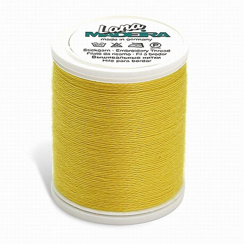 LANA NO. 12 YELLOW 220YD/200M MADEIRA THREAD WOOL ACRYLIC