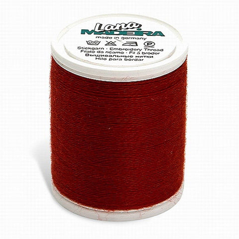 LANA NO. 12 CRANBERRY 220YD/200M MADEIRA THREAD WOOL ACRYLIC