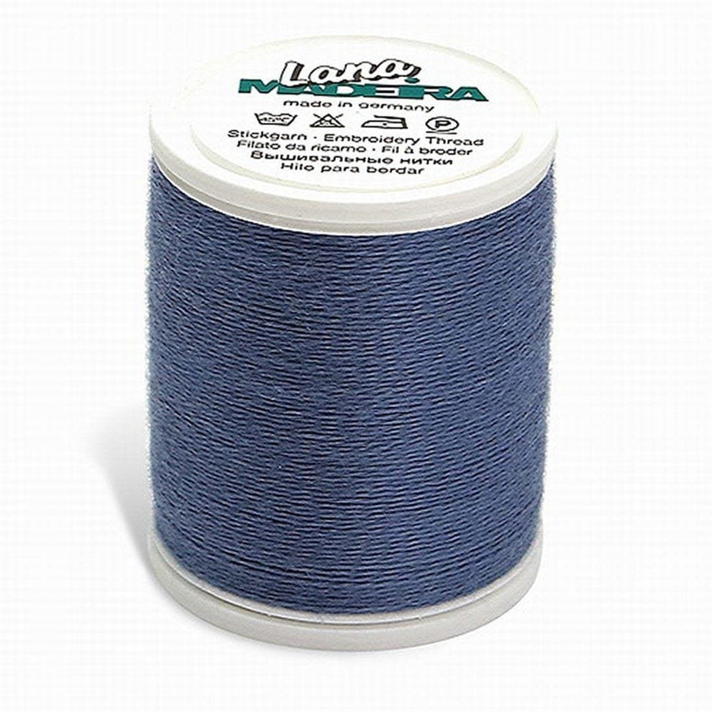 LANA NO. 12 BLUE STEEL 220YD/200M MADEIRA THREAD EMBROIDERY 220YD