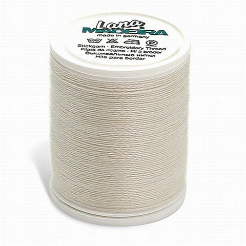 LANA NO. 12 LIGHT CREAM 220YD/200M MADEIRA THREAD EMBROIDERY 220YD