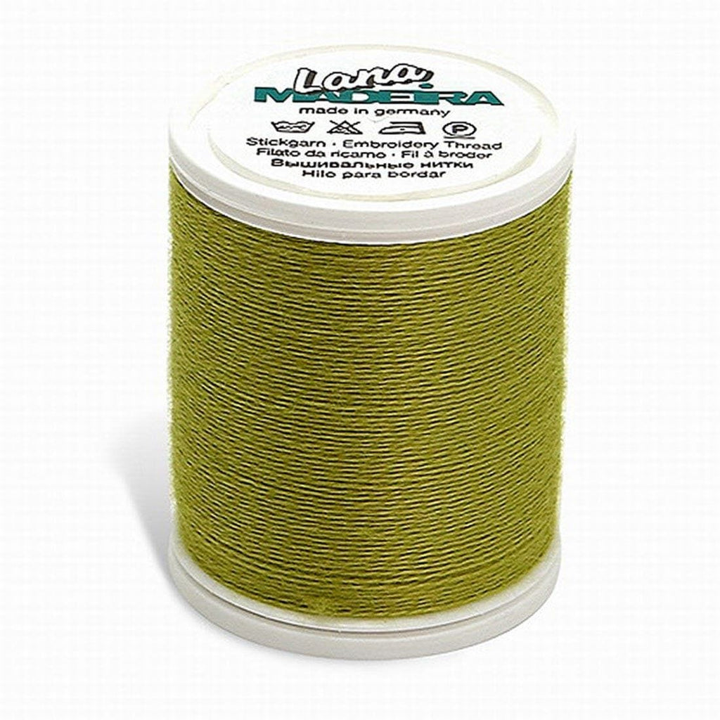 LANA NO. 12 MUSTARD YELLOW 220YD/200M MADEIRA THREAD WOOL ACRYLIC