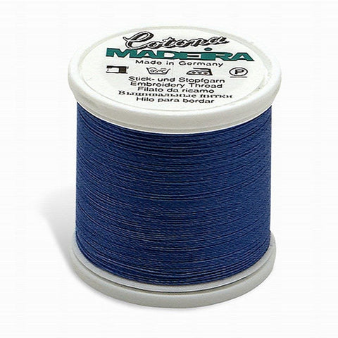 COTONA NO. 30 BLUE MADEIRA THREAD 220YD/200M