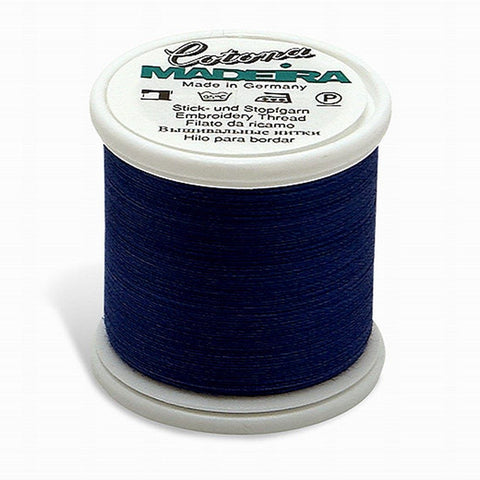 COTONA NO. 30 ROYAL BLUE MADEIRA THREAD 220YD/200M