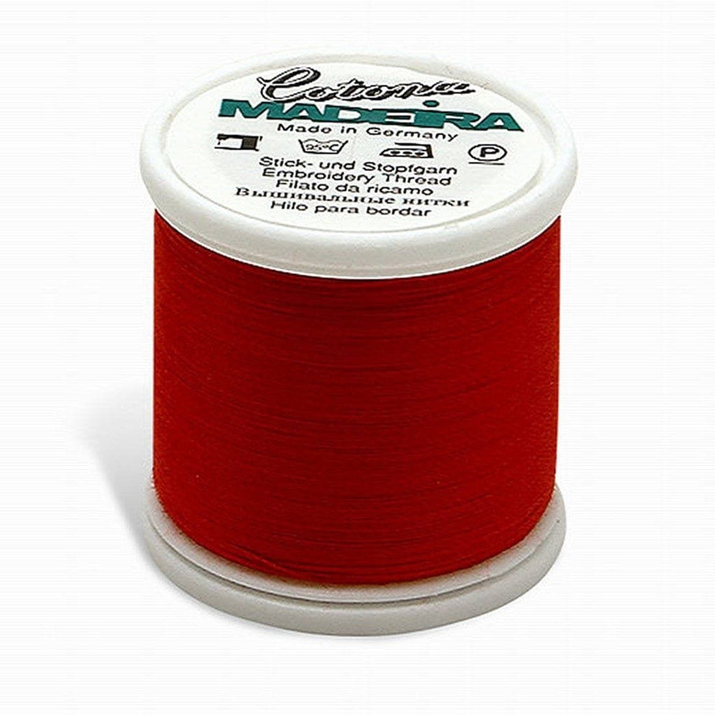 COTONA NO. 30 RED 220YD/200M MADEIRA THREAD