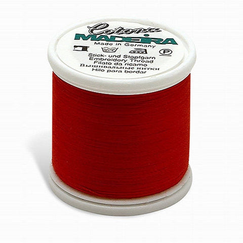COTONA NO. 30 RED 220YD/200M MADEIRA THREAD