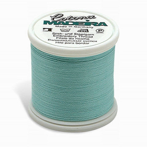 COTONA NO. 30 LIGHT TEAL 220YD/200M MADEIRA THREAD 220YD/200M