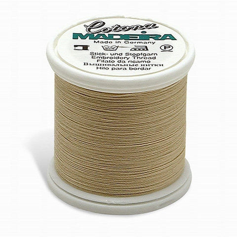COTONA NO. 30 LIGHT TAN MADEIRA THREAD 220YD/200M